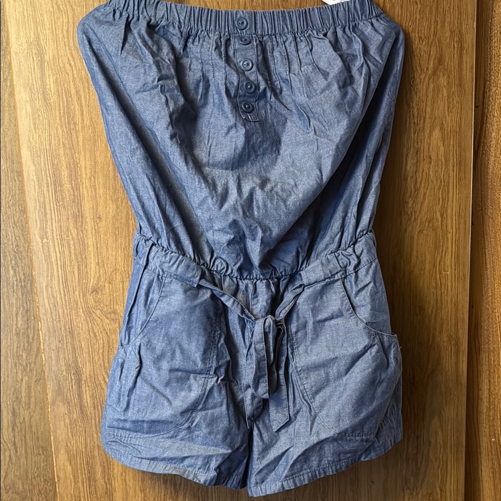 Blue Women's Romper - Mossimo Supply Co